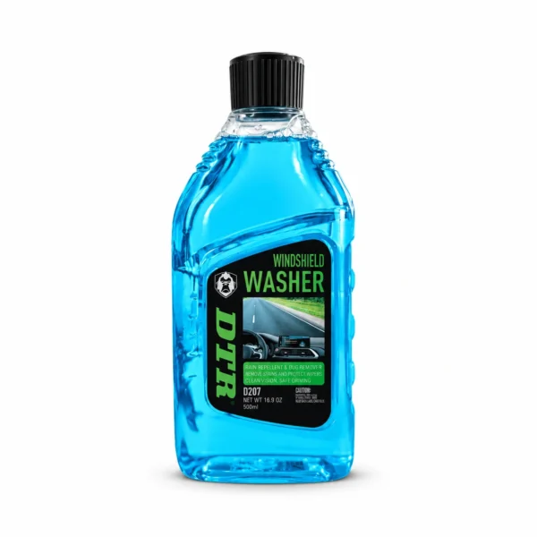 DTR Windshield Washer D207 500ml blue liquid bottle