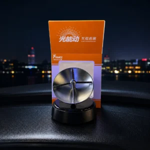 Solar Car Perfume with rotating dashboard design